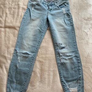 Light Denim Blue Jeans